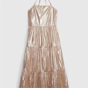 GAP Gold Metallic Dress(2dresses) Mamma&Me